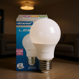 Bombilla LED Megaman E27 7W 810Lm 4000K Luz Blanca Neutra para Interiores - Product Image 2