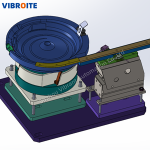 Système d'alimentation automatique avec bol vibrant en acier inoxydable personnalisé tout-en-un avec moteur et PLC - Product Image 6