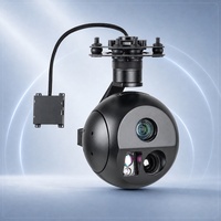 Caméra thermique EO IR Q20KTIRM 4K avec zoom optique 20x, télémètre laser 3 km, GPS, suivi IA, drone FPV avec cardan