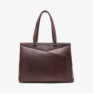Fashion Carry On Ladies 15.6 Inch Laptop Tote Bag Waterproof Leather Computer Bags Women Business Office Work Bag <strong>Briefcase</strong>