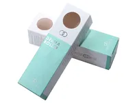 Boîtes rigides en papier kraft avec fermeture magnétique pour emballages cosmétiques de rouge à lèvres, fabriquées à partir de matériaux recyclés en vrac, pour flacons d'huiles essentielles et de parfums.