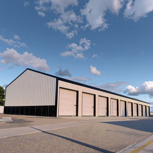 Cerca de construcción de almacén de alta calidad personalizada barato prefabricado estructura de acero casa cobertizo de almacenamiento al aire libre - Product Image 5