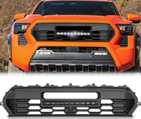 2024-2025 pour Toyota pour Tacoma Direct Fit calandre ABS noir mat avec barre lumineuse LED nouvelle calandre de Style T & RD