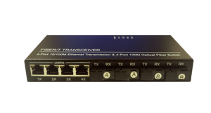 สวิตช์เครือข่าย OEM&ODM 2026 10/100M สวิตช์ไฟเบอร์ออปติก 4 พอร์ตไฟเบอร์+4 พอร์ต RJ45 ตัวแปลงสื่อไฟเบอร์ออปติก สวิตช์อีเธอร์เน็ตสำหรับองค์กร สำหรับกล้องวงจรปิด - Product Image 3