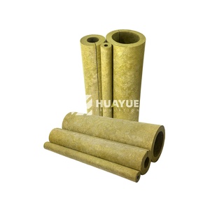 Tubo/Condotto in Lana di <span class=keywords><strong>Roccia</strong></span> per Isolamento Termico e Acustico Industriale, Densità 100-120kg/m, Ignifugo 750 - Product Image 3