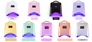 Séchoir à lampe à ongles UV Portable professionnel sans fil Rechargeable 78w <span class=keywords><strong>manucure</strong></span> durcissement lampe à ongles <span class=keywords><strong>LED</strong></span> pour ongles en Gel - Product Image 6