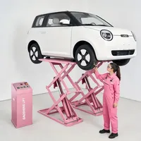Gran Oferta: Elevador de Tijera Hidráulico para Coches de Perfil Bajo y Estable, Alta Calidad, Directo de Fábrica, OEM Disponible