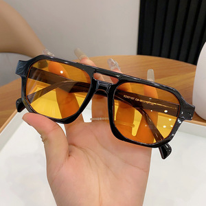 نظارات شمسية نسائية بموجة جديدة إنز نظارات شمسية متقدمة للصيف والشاطئ نظارات مضادة للأشعة فوق البنفسجية لإطلاق النار في الشوارع - Product Image 4