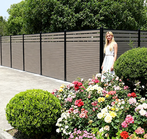 डिय कस्टम 6/8-फुट गार्डन विला खेत समुद्र तट गोपनीयता बाड़ और गेट्स-कारखाने प्रत्यक्ष बिक्री, गुणवत्ता की गारंटी, wpc - Product Image 6