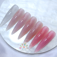 Poudre acrylique scintillante 2026, 500g MOQ, cosmétique, art des ongles, poudre acrylique pour trempage