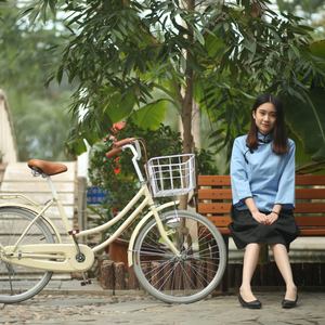 Vélo de ville pour filles, en acier à haute teneur en carbone, Portable, 20-24 pouces, vente en gros - Product Image 4