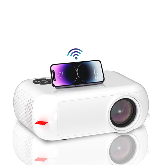 Projector New Arrival Trending Fashion Transjee A10 360P Supported 1600 Lumens Built-In Speakers Pocketable Mini Smart Projector