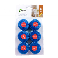 Pembersih Toilet deodoran produk pembersih toilet gelembung biru beraroma tahan lama potongan bola wangi