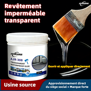 Revestimiento Impermeable Transparente 100% <span class=keywords><strong>de</strong></span> Fábrica para Paredes Exteriores y Alféizares <span class=keywords><strong>de</strong></span> Ventanas, Agente Impermeabilizante Invisible - Product Image 1