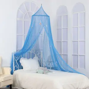 Unique Mosquito Netting Bedding Net Glowing Stars At Night Playing Mosquito Net Bed Canopy For Kids