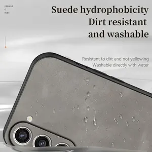 Étui en cuir fait à la main pour Samsung <span class=keywords><strong>Galaxy</strong></span> S25 Edge S24 S23 S22 Ultra <span class=keywords><strong>S21</strong></span> <span class=keywords><strong>Fan</strong></span> <span class=keywords><strong>Edition</strong></span> S20 Plus - Product Image 4