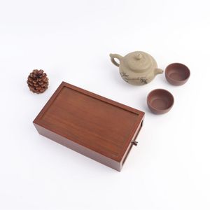 Wooden Jewelry Storage Box Matte Imitation Mahogany <b>1</b>-3L Custom Made For Commemorative Medals Coins - Product Image 1