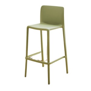 Sgabello da Bar Moderno Minimalista Nordico, Sgabello Alto in <span class=keywords><strong>Plastica</strong></span> Rinforzata per Uso Domestico in <span class=keywords><strong>Cucina</strong></span>, Soggiorno, Hotel, Officine - Product Image 5