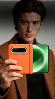 Pour Huawei Pura X Max, coque de protection anti-chute en silicone liquide à double charnière, écran pliable, couverture intégrale