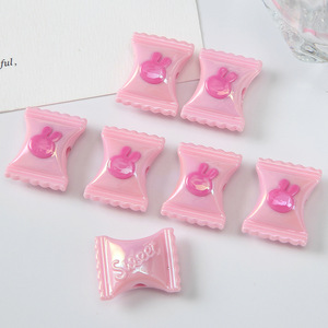 Macaron Bonbons DIY Bijoux Faits à la Main Matériaux de Fabrication de Perles Lucite Acrylique à Trou Droit pour Chaînes de Téléphone Mobile Sacs Pendentifs - Product Image 6