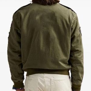 Veste en sergé de coton tendance pour homme – Manteau de travail de haute qualité, style décontracté, streetwear, bomber court, veste de travail OEM - Product Image 2