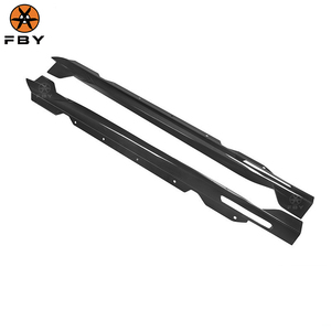 Jupes latérales en fibre de carbone de haute qualité style SQ pour <span class=keywords><strong>BMW</strong></span> Série 4 G22 G23 <span class=keywords><strong>M440i</strong></span> 2021+ – Séparateurs de pare-chocs latéraux en fibre de carbone - Product Image 5