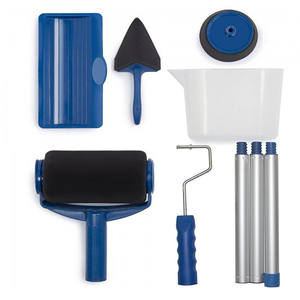 Ensemble de pinceaux pour rouleau de peinture pour décoration murale Kit de pinceaux Paint Runner Pro Ensemble d'outils multifonctionnel pour la maison - Product Image 3