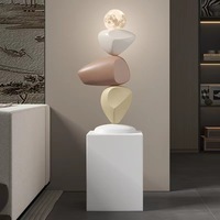 Meubles d'art en résine traditionnels pour la maison, meuble TV, bureau, véranda, salon, excellents objets décoratifs peints en couleur pour un déménagement