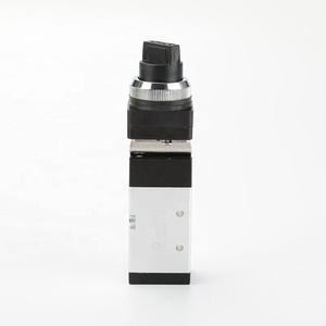 Chdlt MSV Loạt <span class=keywords><strong>Push</strong></span> <span class=keywords><strong>Button</strong></span> Loại Khí Nén Chuyển Đổi Cơ Khí 5/2 Cách Không Khí Của Nhãn Hiệu Nút Van MV-522TB Chuyển Đổi Quay - Product Image 6