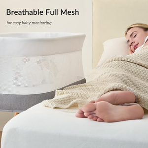 Cuna Portátil Multifuncional para Bebés Recién Nacidos Morething BC112A OEM ODM, Cuna de Lujo para Bebés - Product Image 5