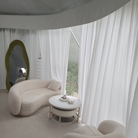 Tente dôme de glamping de luxe directe d'usine tente dôme igloo géodésique étanche extérieure pour maison de glamping