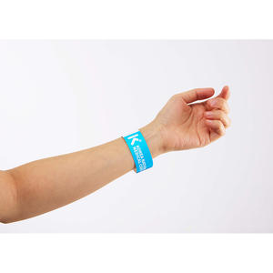 สายรัดข้อมือ AnyWristband สายรัดข้อมือสำหรับเข้าชมงาน  แบบเต็มสี ทำจากวัสดุ TYVEK แบบเชื่อมต่อ ขนาด 19 มม. (3/4 นิ้ว) สำหรับงานอีเว้นท์ - Product Image 2