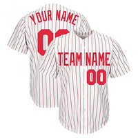 Maillot de baseball OEM personnalisé japonais respirant, à séchage rapide et anti-UV