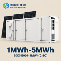 Système de stockage d'énergie (BESS) en conteneur de 20 pieds avec refroidissement liquide, 1 MWh, batterie LiFePO4, 8000+ cycles, pour applications commerciales et industrielles, 1000 kW