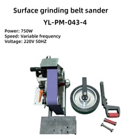 Petite meuleuse à bande multifonctionnelle avec moteur 0,75KW/1,1KW haute précision pour la bijouterie artisanale