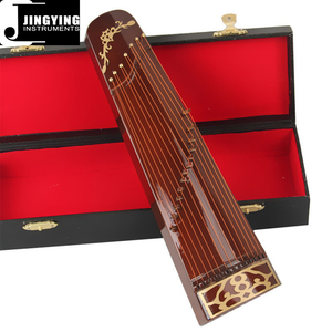 Modèle de mini guzheng en bois fait à la main Jingying Music 2024, plusieurs tailles, décoration d'intérieur, instrument, cadeau - Product Image 5