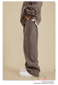 Pantalones de Moda Urbana para Hombre, con Logotipo Personalizado Bordado, de Alta Calidad, Corte Regular, Ligeros, Suaves, de Poliéster/Algodón Elástico - Product Image 2