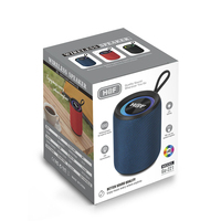 Altavoz Bluetooth Portátil Económico Gu-221, Radio FM/TF/USB/TWS, Luz RGB, Woofer Estéreo, Altavoz Inalámbrico BT