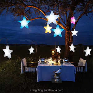 <span class=keywords><strong>Guirlande</strong></span> lumineuse <span class=keywords><strong>LED</strong></span> imperméable d'extérieur, étoiles en plastique, décoration, mariage, jardin, lumière de vacances, lumière d'étoile d'extérieur - Product Image 4