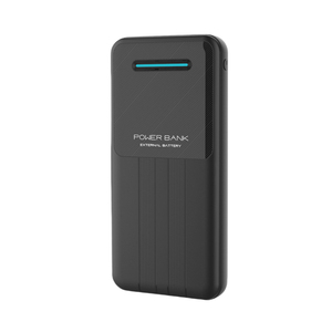 พาวเวอร์แบงค์ดีไซน์มินิมอลบางเฉียบ พร้อมสายชาร์จคู่ในตัว ช่องเสียบ Type-C และ Micro USB ช่องจ่ายไฟ USB สำหรับใช้งานประจำวัน - Product Image 6
