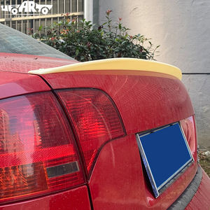 Excellent Aileron de coffre arrière en plastique ABS en fibre de carbone pour <span class=keywords><strong>Audi</strong></span> A4 B6 B7 Sedan 2002 - 2008 - Product Image 5