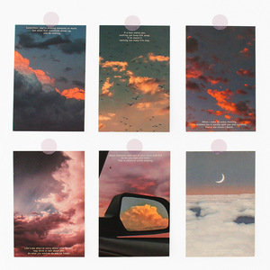 Kit de couleur avec impression personnalisée, 50 pièces, Art mural, photos imprimées, cartes de décoration de salle esthétique pour chambre à coucher - Product Image 6