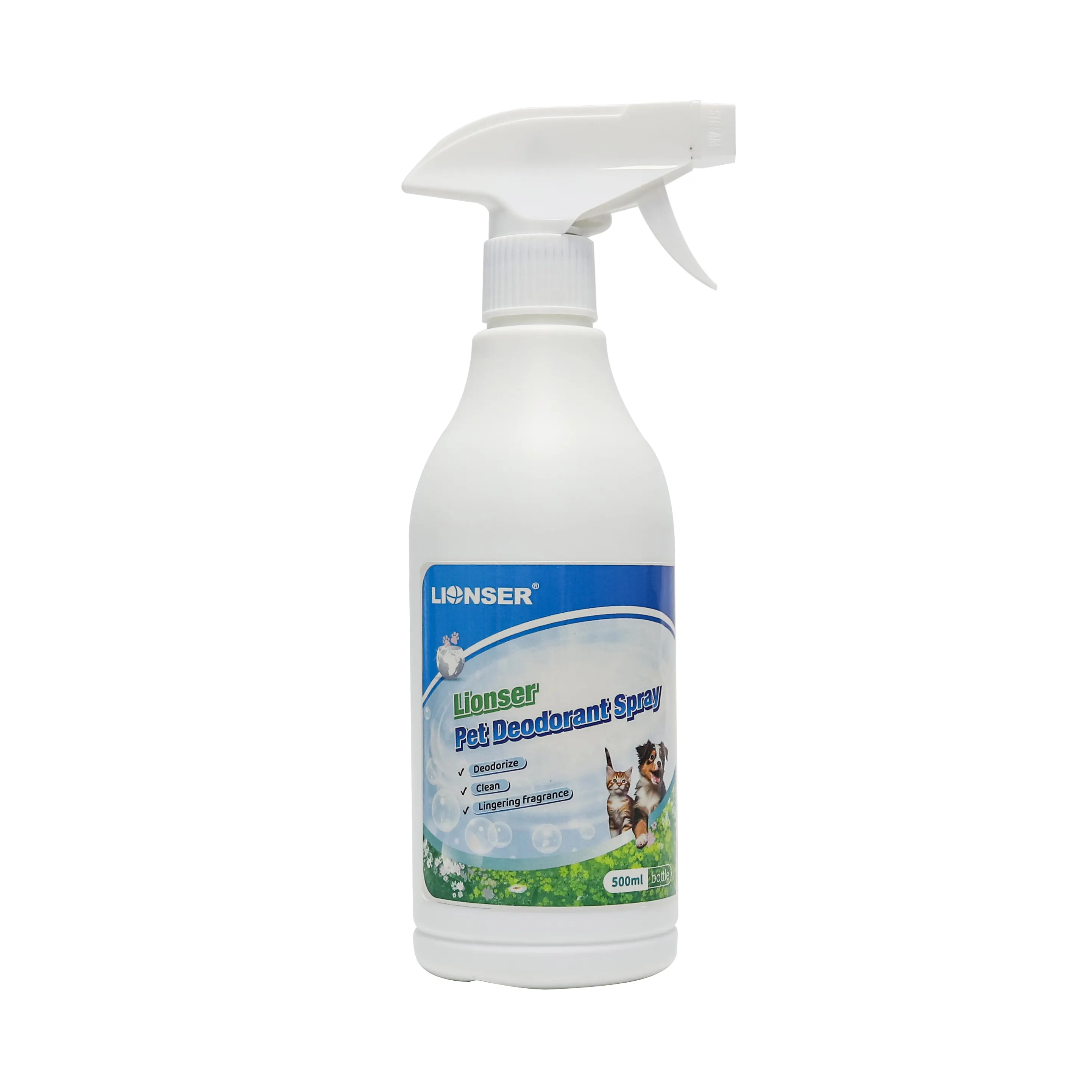 Deodorante per l'eliminatore degli odori degli animali domestici per l'eliminatore degli odori degli odori degli odori dei cani o dei gatti sui pavimenti dei mobili in moquette