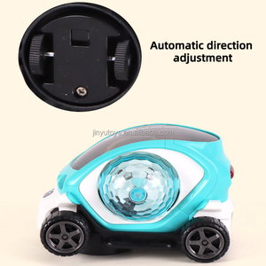Nuevo Juguete <span class=keywords><strong>de</strong></span> Coche Eléctrico para Niños con Luz 3D Giratoria, Música Colorida y Dibujos Animados <span class=keywords><strong>de</strong></span> Tráfico, 360 °   Juego <span class=keywords><strong>de</strong></span> Juguetes <span class=keywords><strong>de</strong></span> Autos Giratorios para Niños - Product Image 5