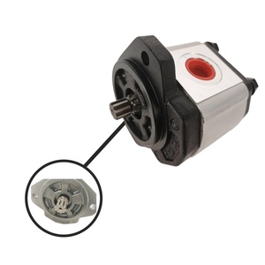 Pompe à engrenages hydraulique CI34K-A02-061L 2-9 GPM Rotation CCW Arbre à clavette 3/4" en fonte avec bride SAE A-2 pour machines agricoles - Product Image 2