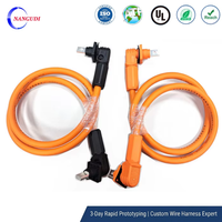 Câble de charge CC 1500V 25mm Amphenol haute tension 120A/150A/250A avec conducteur en cuivre nu et gaine en PVC pour faisceau de câblage EV et énergie photovoltaïque