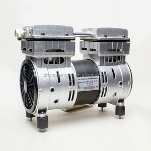 เครื่องอัดอากาศแบบลูกสูบไร้น้ำมัน 220V 550W เงียบ พกพาสะดวก พร้อมถังเก็บลม มอเตอร์เครื่องยนต์ ใช้แก๊ส ใช้ไฟ AC เสียงเบา หล่อลื่นง่าย - Product Image 4
