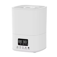 Humidificateur ultrasonique mécanique intelligent 4L personnalisé huile essentielle filtre à eau diffuseur humidificateur d'air changement de couleur lumière arrêt automatique
