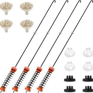 Varillas de Suspensión para Lavadora Whirlpool W11130359, Barra de Equilibrio de Plástico Resistente, Repuestos para Electrodomésticos - Product Image 1