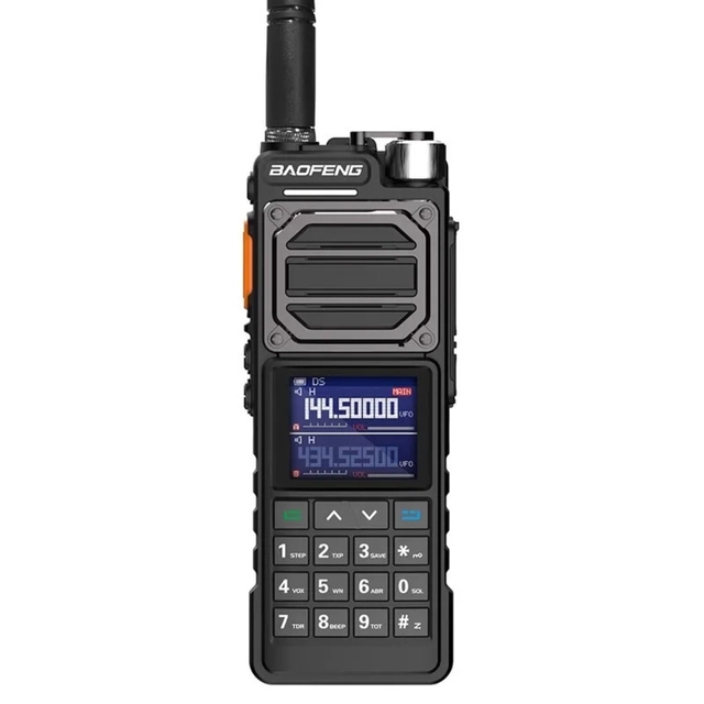 UV-25 10W Kids Walkie Talkie Tri Band FM Long Range Ham Two Way Radio 999 Channel IPX-3 Water Resistant 2500mAh
